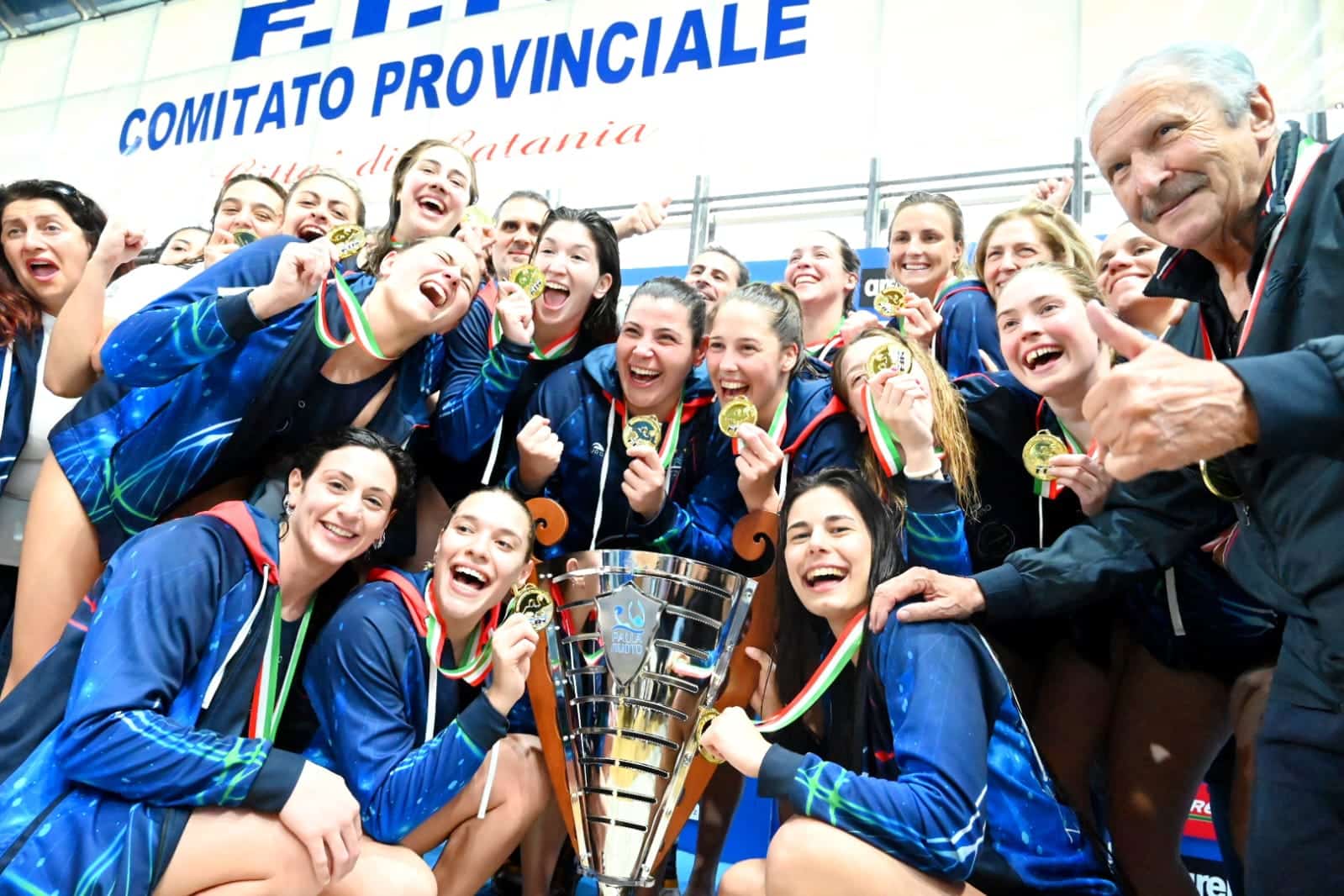 Pallanuoto femminile, l’Ekipe Orizzonte è Campione d’Italia per la 23esima volta