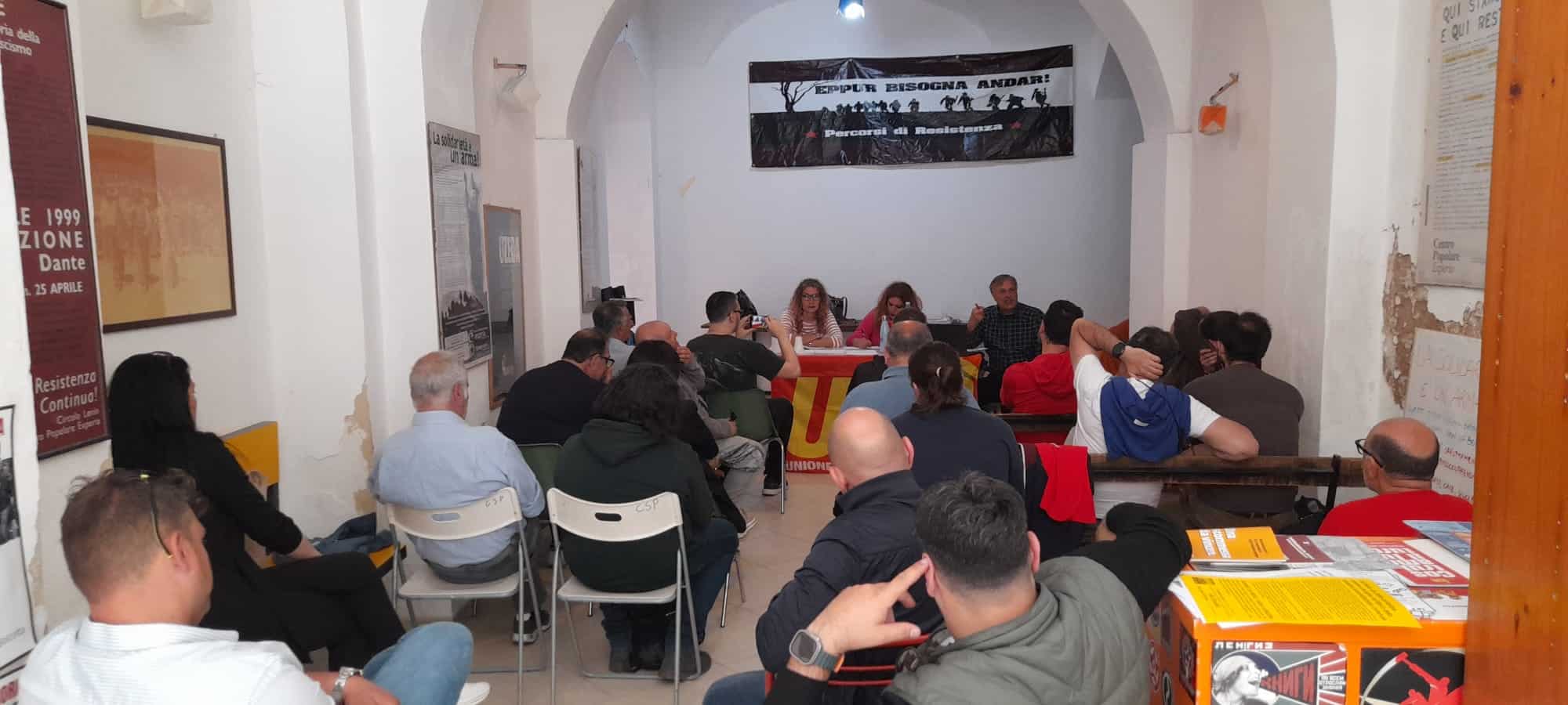 “Abbassate le armi e alzate i salari”, la Sicilia verso lo sciopero generale del 26 maggio