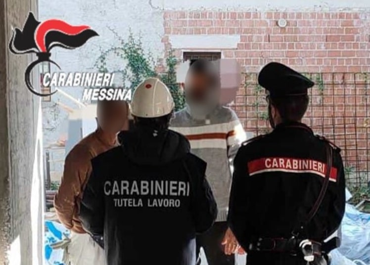 Sospesa ditta edile di Messina dopo i controlli in cantiere