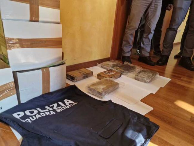 Sequestrati oltre 30 kg di cocaina ad Agrigento, un arresto