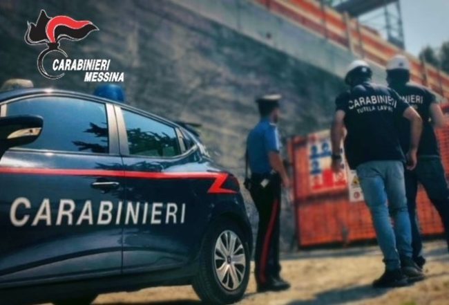 Chiuso cantiere edile a Taormina, diverse le violazioni