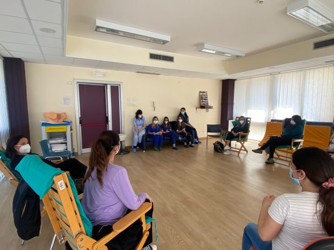 Riprendono all’ospedale San Marco di Catania i corsi preparto in presenza
