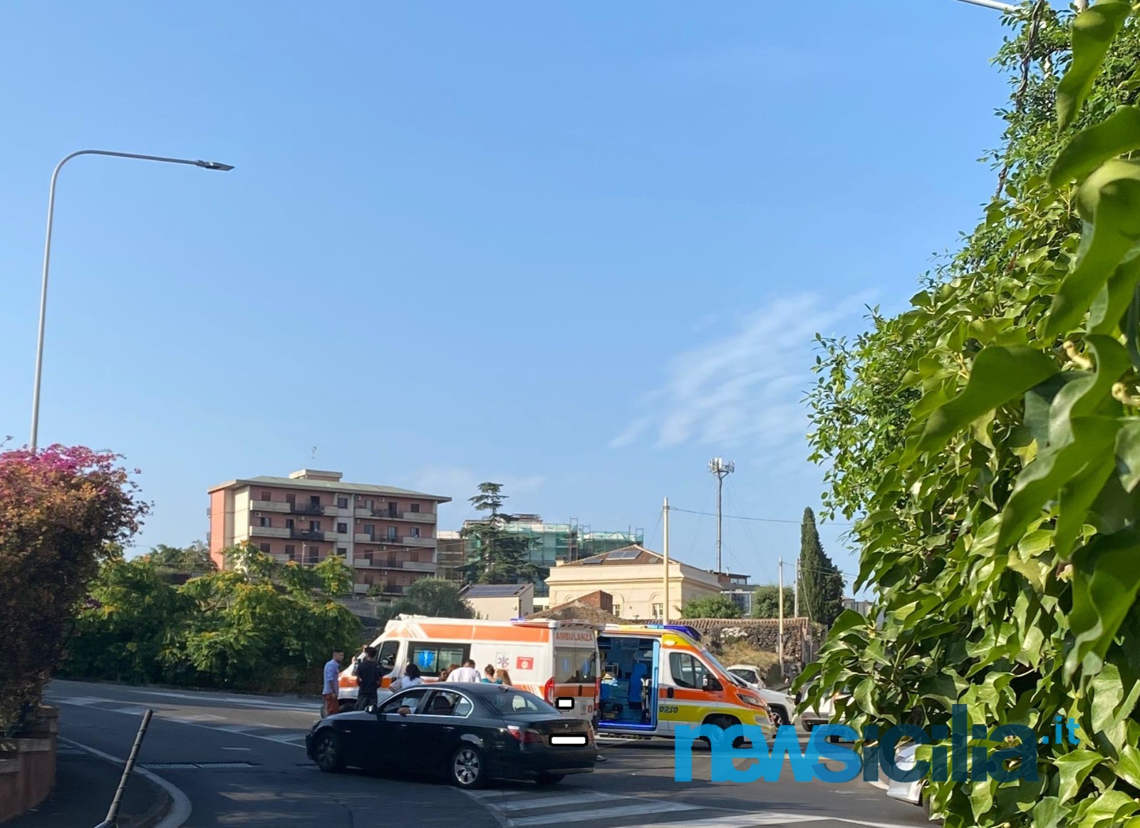 Incidente a Catania, donna in bici ferita in via Pietro dell’Ova