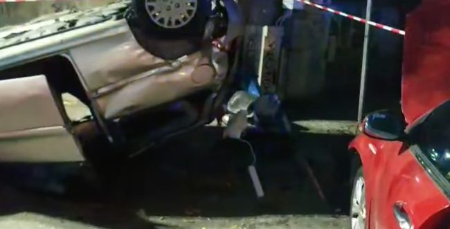 Incidente a Catania, cinque i feriti