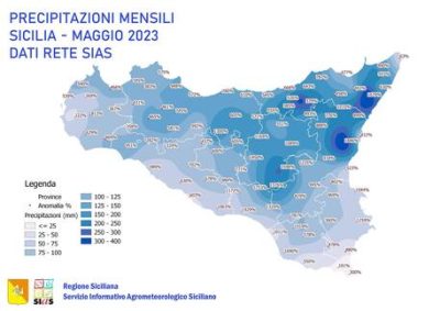 maggio 2023 sicilia più piovoso dal 1921