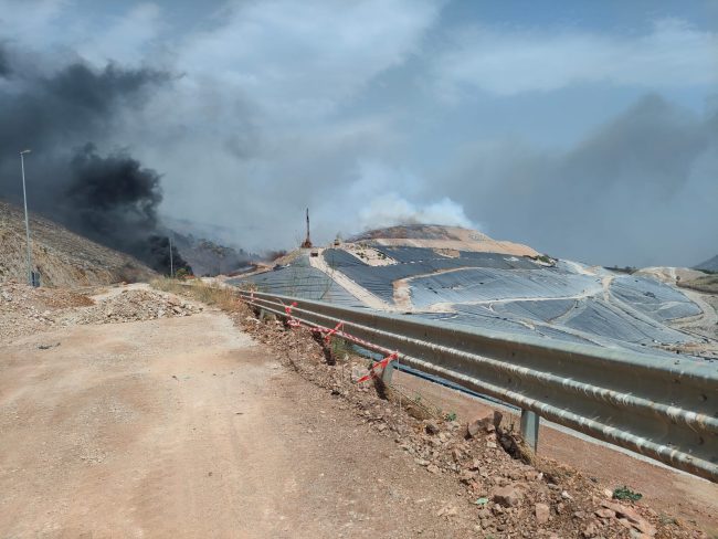 Arpa, presenza di diossina dopo l’incendio a Bellolampo