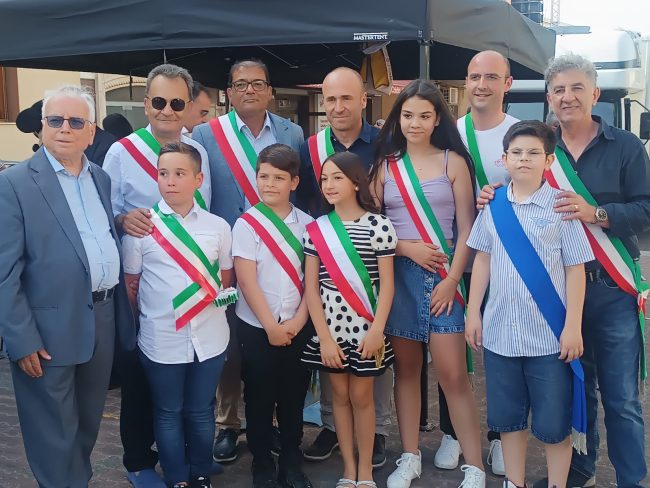 Ragazzi sindaci a Maletto per la Sagra della Fragola