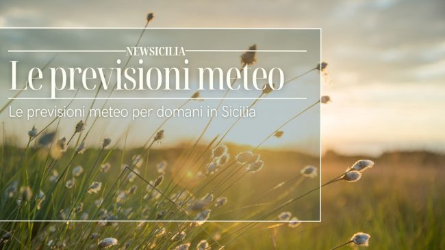 Caldo senza fine in Sicilia, le previsioni meteo per domani 14 luglio