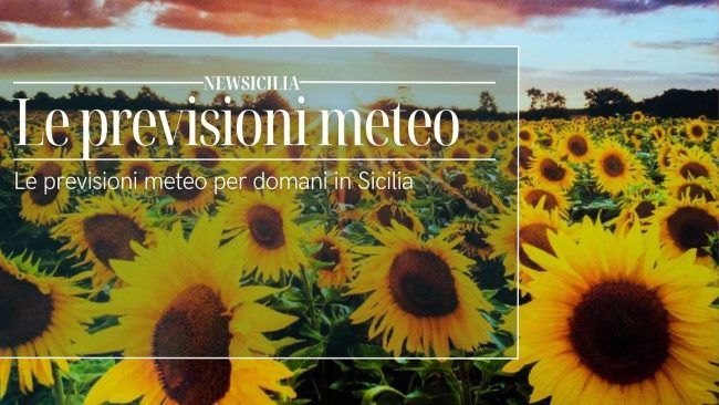 Meteo Sicilia, le previsioni di lunedì 6 novembre