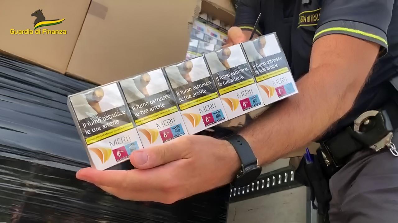 Sequestrate 18mila stecche di sigarette di contrabbando