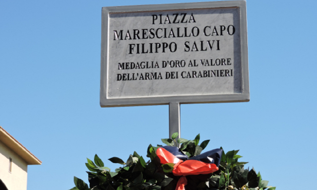 Intitolata a Bagheria piazza Filippo Salvi, il maresciallo morto mentre cercava Matteo Messina Denaro