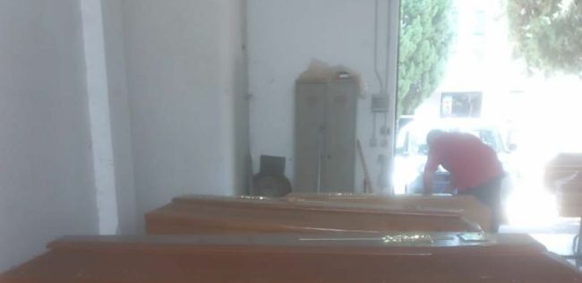 Cimitero di Catania, ripulito e messo in sicurezza il deposito feretri