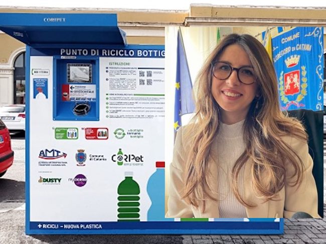 San Gregorio, eco-compattatori per plastica e alluminio. Mozione della consigliera Tricomi