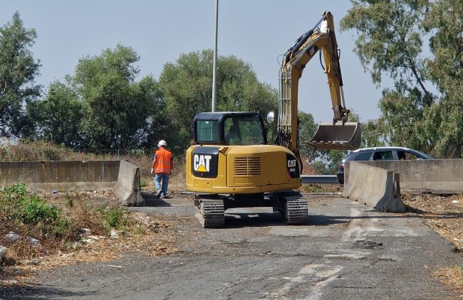Iniziati i lavori della bretella in via Catira