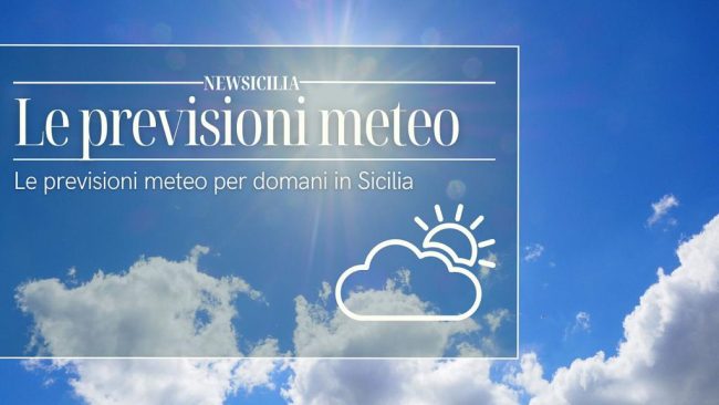Sicilia, le previsioni meteo per l’1 novembre