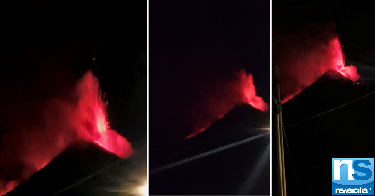 Etna in eruzione, chiuso l’aeroporto di Catania: sindaco vieta circolazione di mezzi a due ruote