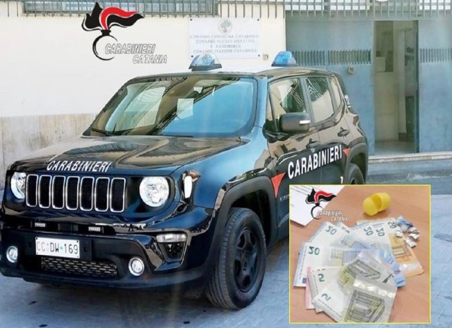 Consegna droga “al volo”, ma stavolta non abbastanza velocemente: scoperto pusher nel Catanese