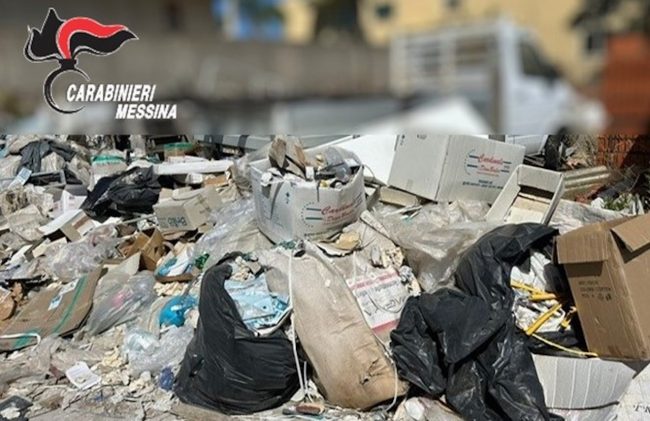 Sequestrata discarica a cielo aperto a Milazzo, due denunciati