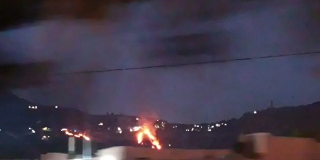 Incendio montagna di Gibilrossa: in azione vigili del fuoco, Forestale e Protezione civile