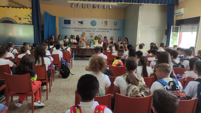 Prima campanella d’inizio scuola anche per l’I.C. “E. De Amicis” di Tremestieri Etneo
