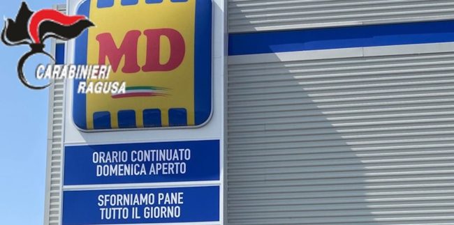 Carabiniere libero dal servizio sventa un furto in un supermercato