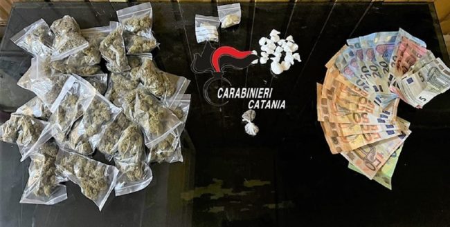 Fermato giovane pusher a Catania