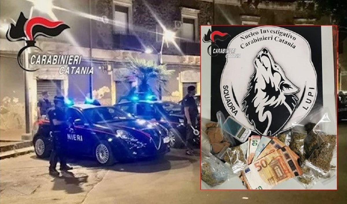 Catania, monolocale a San Cristoforo aperto h24 come punto di spaccio: arrestato 29enne