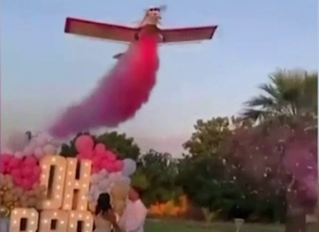 Gender reveal, pilota si schianta con l’aereo dopo aver svelato il sesso del bimbo