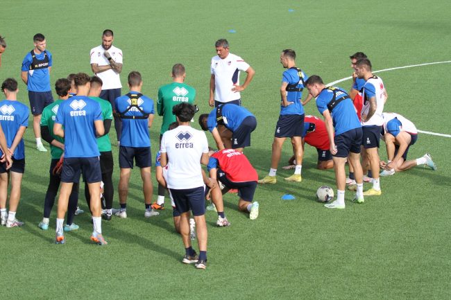 Catania F.C., primo allenamento dopo la sconfitta. Rocca: “Cercheremo di recuperare ciò che abbiamo perso”
