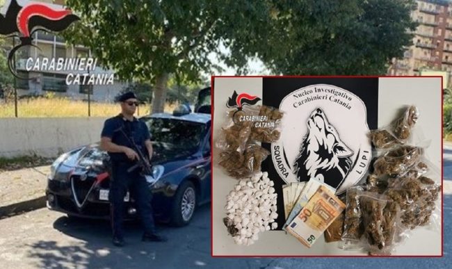Arrestato pusher catanese che consegnava la droga a domicilio
