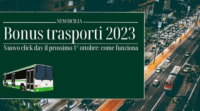 Bonus trasporti 2023, arriva un nuovo click day per richiedere lo sconto