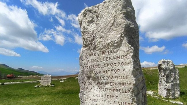 Memoriale di Portella della Ginestra ottiene il riconoscimento di “sito di interesse culturale”