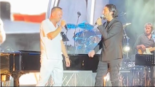 Concerto Gigi D’Alessio, sanzionato Tony Colombo per un’esibizione “fuori programma”
