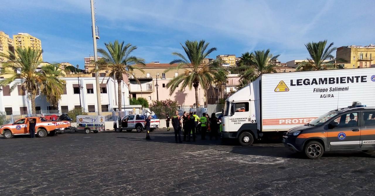 Migranti, la Protezione civile siciliana diretta a Lampedusa