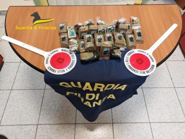 Beccata coppia di ventenni con tre chili di droga in auto nel Palermitano