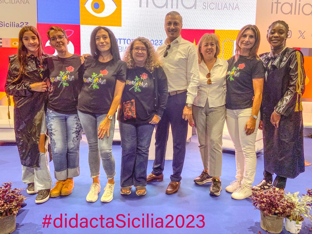 L’IC Cesare Battisti protagonista alla fiera Didacta Sicilia 2023