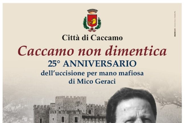 “Caccamo non dimentica”, manifestazioni in memoria del sindacalista Mico Geraci