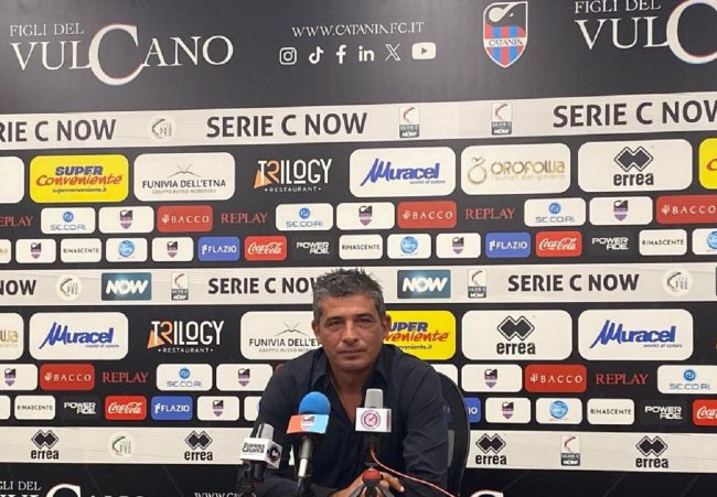 Catania-Taranto, Luca Tabbiani: “Io sempre in discussione, servirà una prestazione umana”