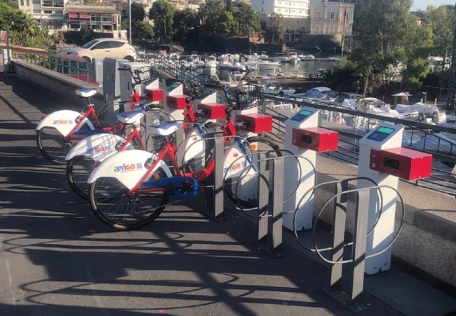 Amts, attivate tre ciclostazioni per il Bike Sharing