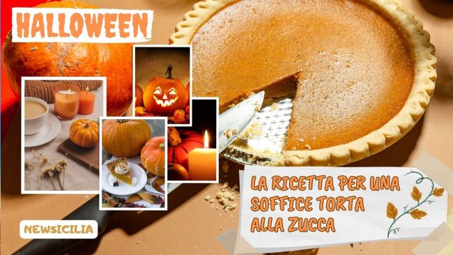 Halloween, la ricetta per una soffice torta di zucca