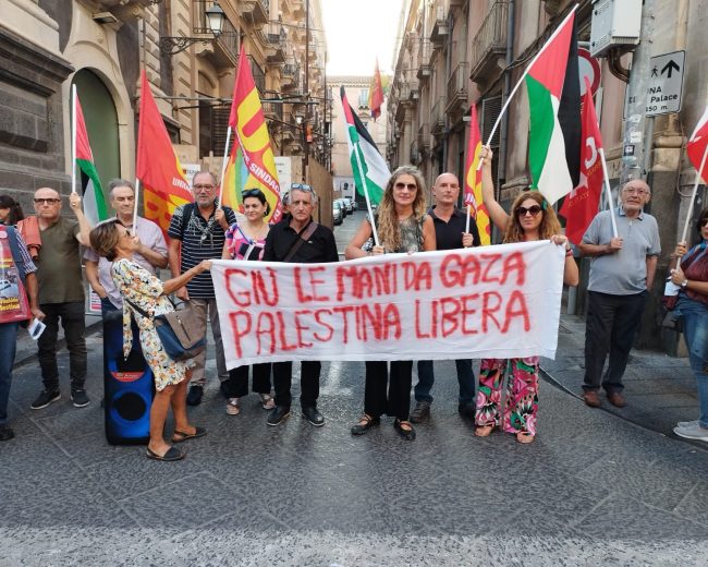 “Liberate la Palestina!”, a Catania la manifestazione della comunità araba