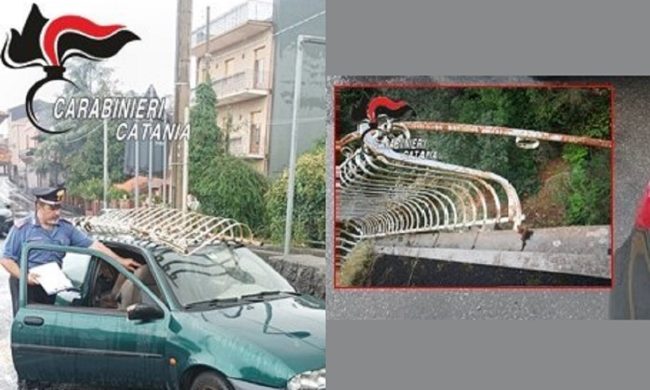 Ladro di ferro tenta la “furbata” in una villa momentaneamente vuota nel Catanese