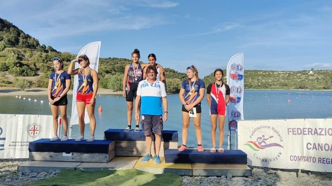 International Sarcidano nel segno del Circolo Canoa Catania: vari ori, argenti e bronzi
