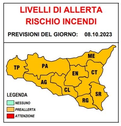 allerta incendi