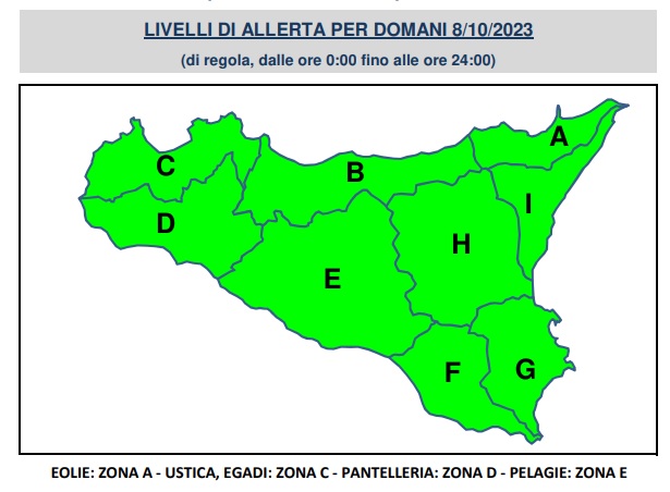 allerta meteo sicilia