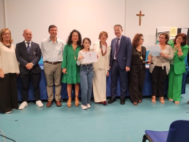 Arrivano le prime soddisfazioni all’I.C. Fava di Mascalucia: premiata una studentessa per un importante riconoscimento