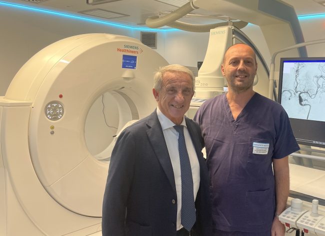 Ictus ischemico acuto, all’Arnas Garibaldi di Catania un’avanzata tecnologia unica in Italia