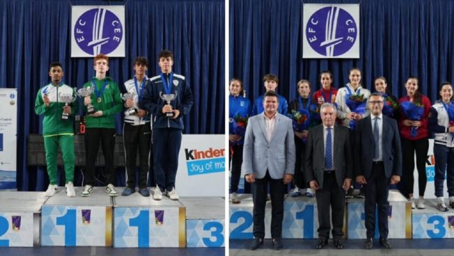 Circuito europeo under 17 di spada: successi dei team Italia con presenza “catanese”