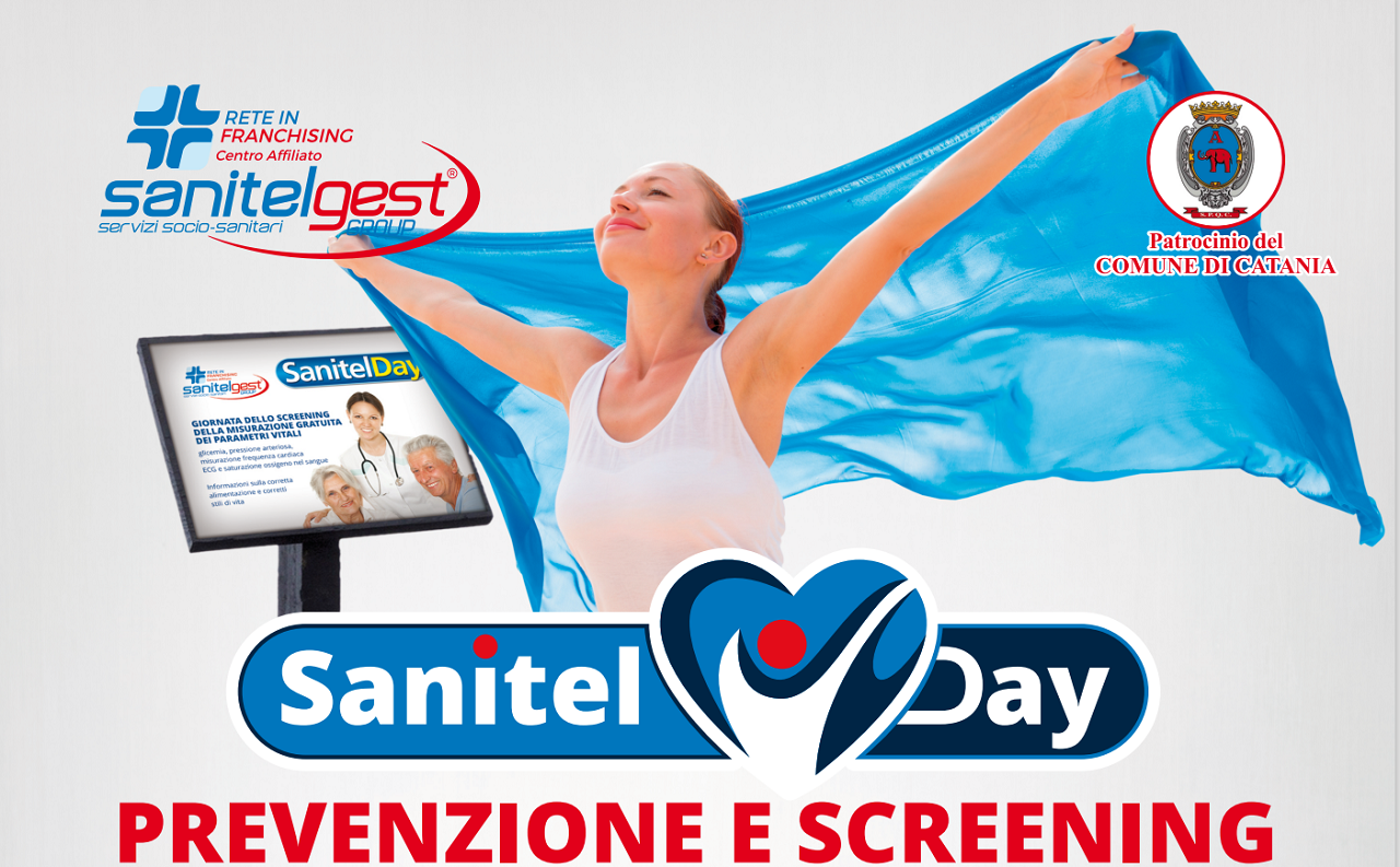 “Sanitel Day” a Catania, una giornata gratuita di prevenzione e screening: le informazioni