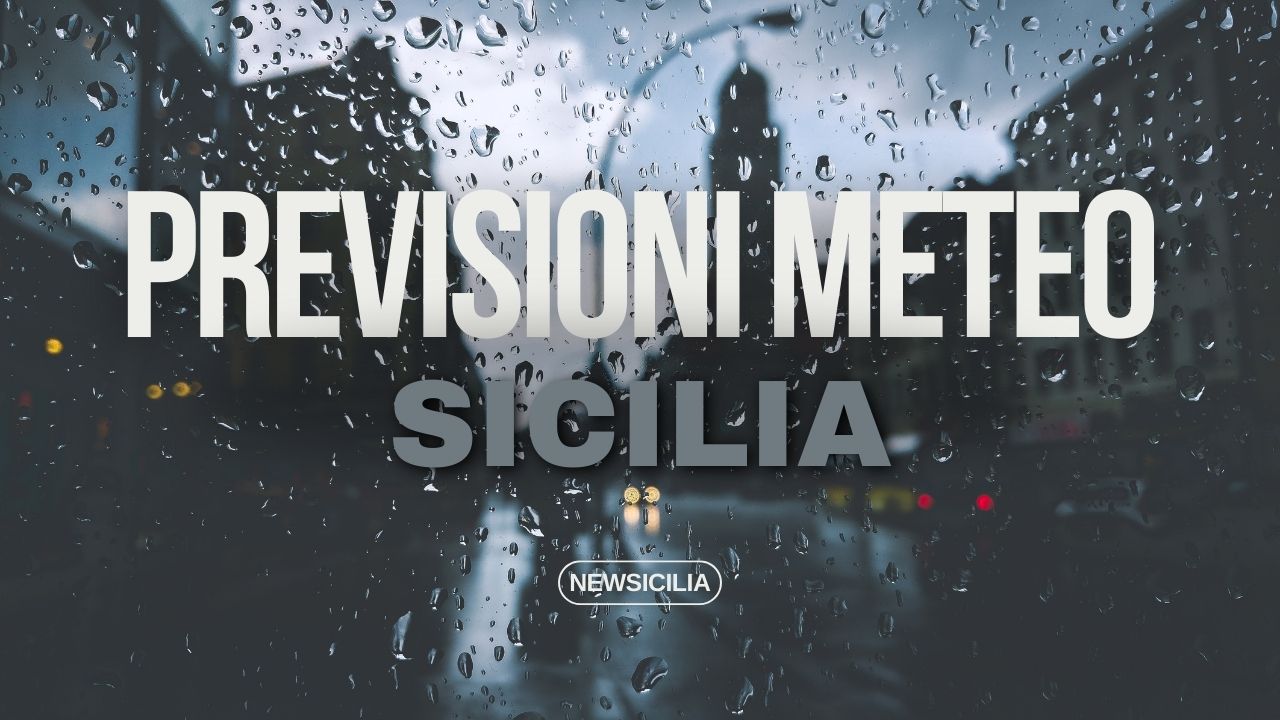 Maltempo, domani allerta meteo in Sicilia